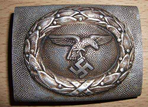 Luftwaffe buckles have I done any better on these please.