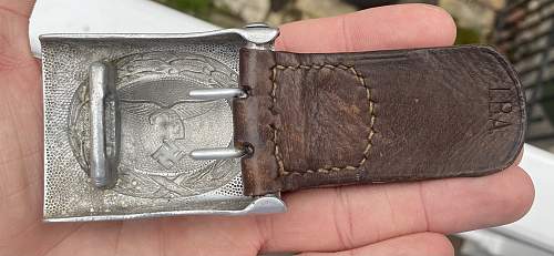 1936 Date Luftwaffe Buckle