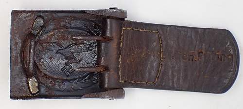 General Goring marked buckle review requested.