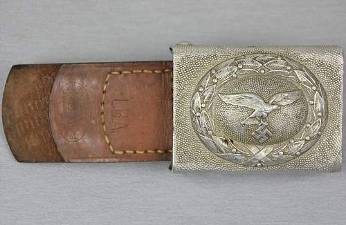 Aluminium Luftwaffe buckle Dransfeld