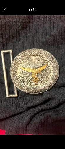 Luftwaffe brocade buckle