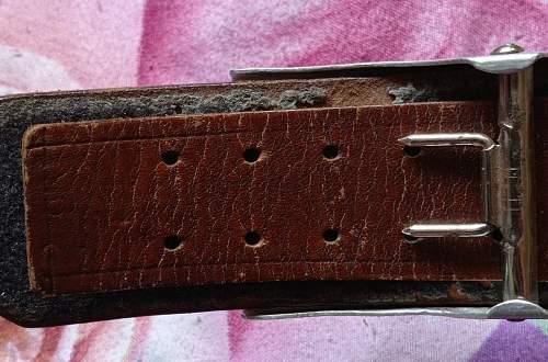 Two-piece buckle Luftwaffe. I have question.