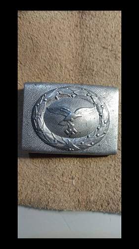 Luftwaffe buckle-real orfake?