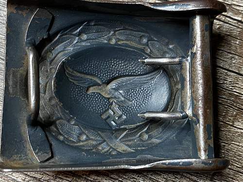 Early Blue LW Buckle Authentication