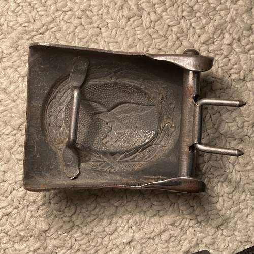 Authentication! (Luftwaffe Buckle) in good condition
