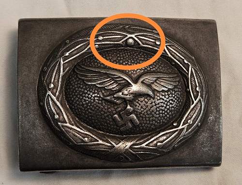 Fake buckle ?