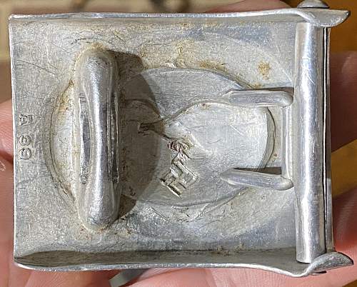 A39 Luftwaffe Belt Buckle GI Bring-Back