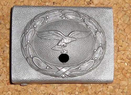 Lufwaffe CTD Buckle,Original?