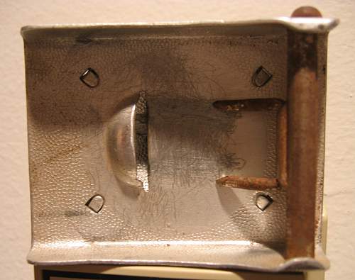 Aluminum Luftwaffe buckle and belt