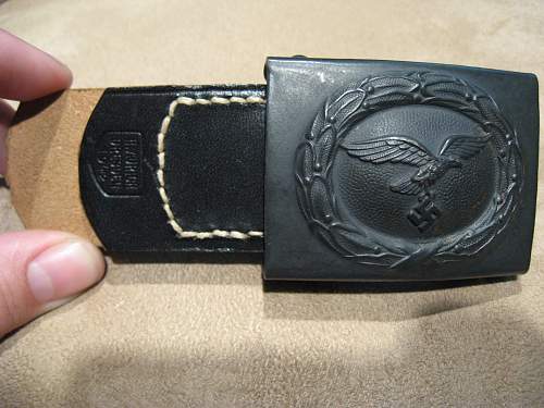 Luftwaffe Belt Buckle and Tab.