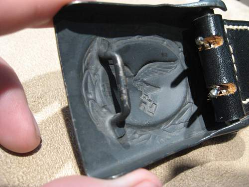 Luftwaffe Belt Buckle and Tab.