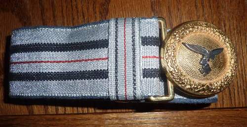 Luftwaffe Officer's Buckle: Opinions Please