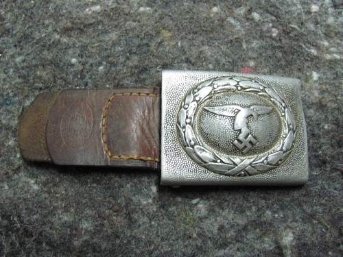 Early Luftwaffe belt buckle