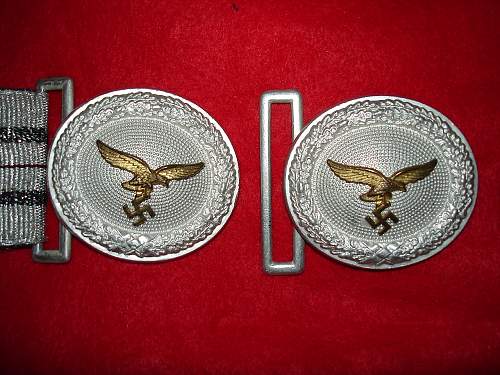 Luftwaffe officers buckles