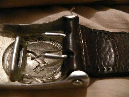 1939 LW Buckle on a 1943 belt.