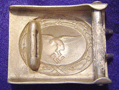 Droop tail Luftwaffe belt buckle for review