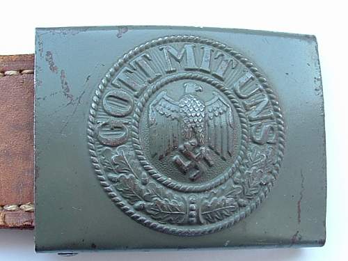 New WR Forum member - Luftwaffe Buckle ID