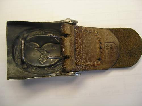 Another Luftwaffe Belt &amp; Buckle