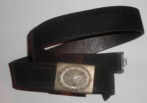 LW NCO Belt and Buckle