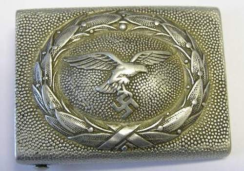 Two buckles - Luftwaffe and Heer