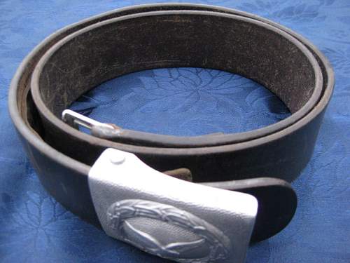 Luftwaffe belt and buckle