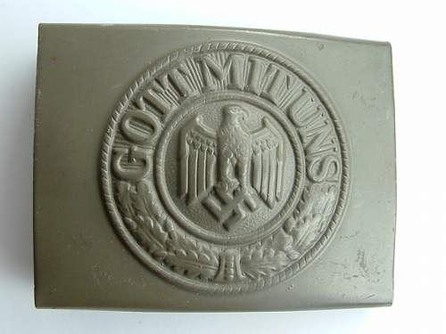 Dransfeld &amp; Co Luftwaffe buckle