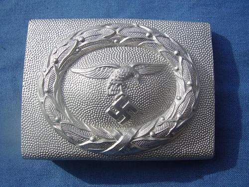 luftwaffe buckle superb condition - original example?.