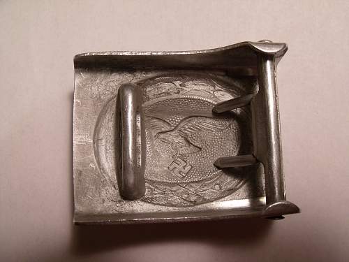 Aluminum Luftwaffe buckle