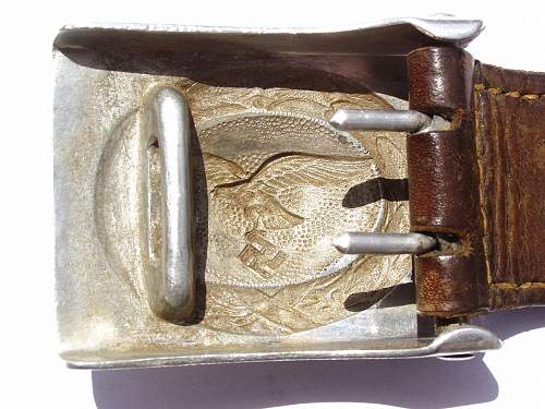 Aluminum Luftwaffe buckle