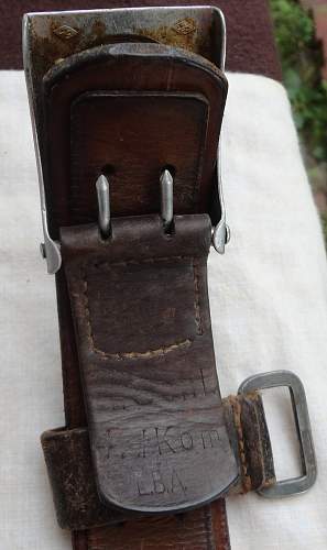 Early RS Luftwaffe Buckle and Belt