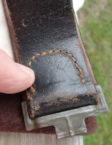 Early RS Luftwaffe Buckle and Belt