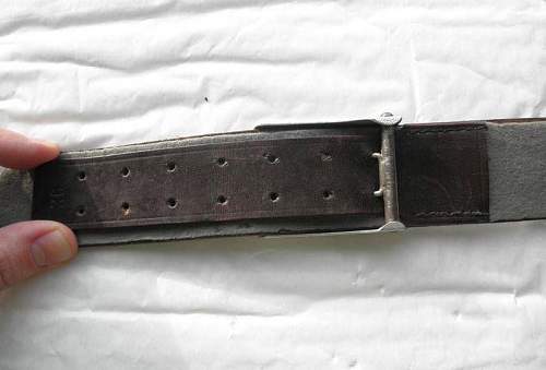 Luftwaffe belt - real or fake?