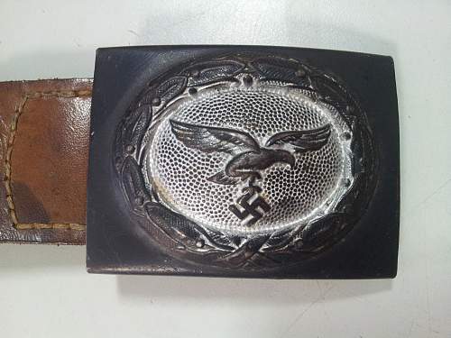 Luftwaffe Buckle with silver color