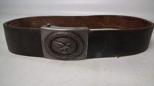 Luftwaffe belt and buckle - Original?