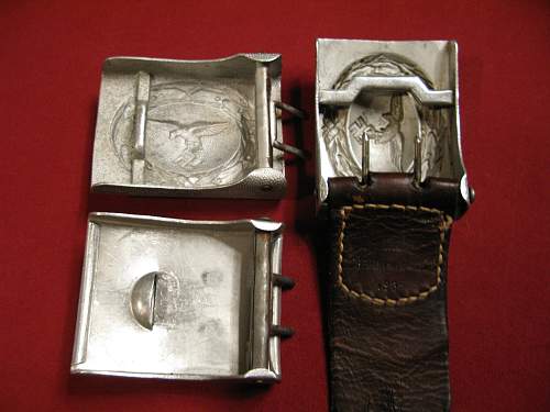 DLV/RLB &amp; Luftwaffe Buckles