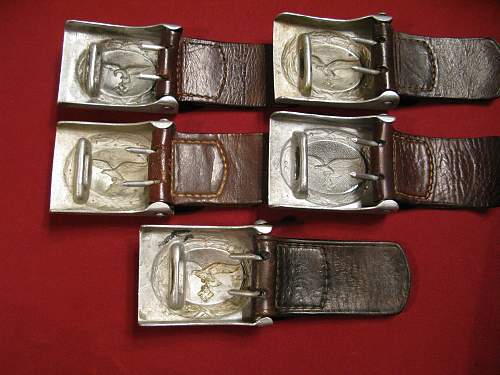 DLV/RLB &amp; Luftwaffe Buckles