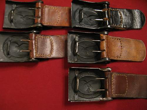 DLV/RLB &amp; Luftwaffe Buckles