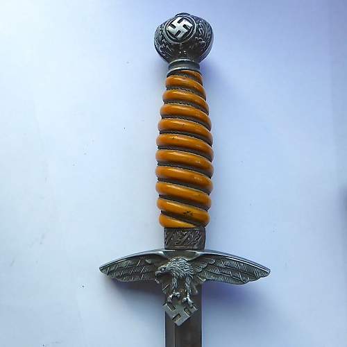 M37 Luftwaffe dagger with gehange and portepee