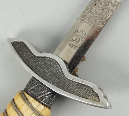 Luft etched Voos with resoldered blade