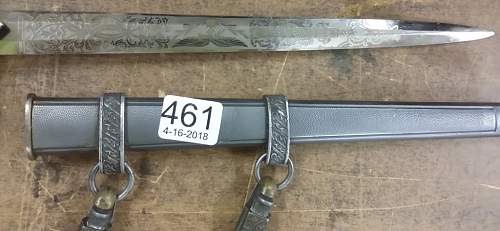 Opinions on Etched Luftwaffe Dagger Please