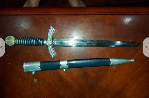 1st Pattern Luftwaffe Dagger on craigslist