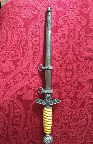 Second pattern Luftwaffe dagger