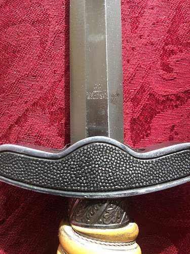 Second pattern Luftwaffe dagger