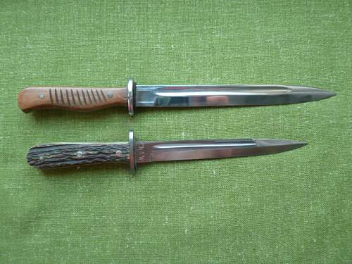 Luftwaffe forestry knife Waffen-Loesche Ch. A. W.