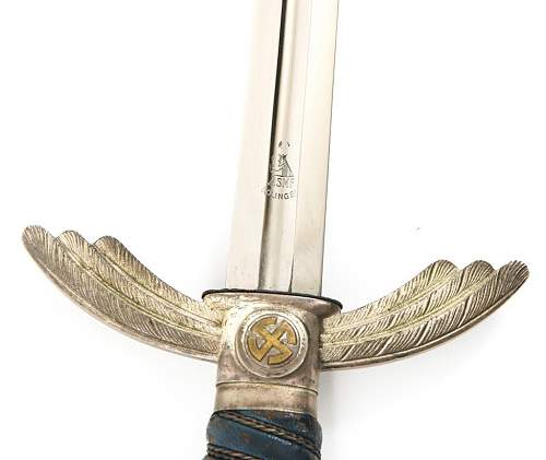 Nickel Silver (?) SMF Luftwaffe Sword Opinions