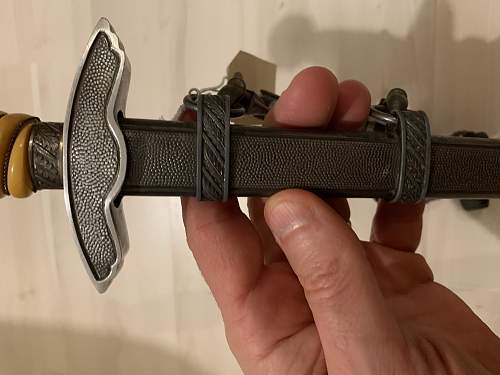 Acquired Luftwaffe Dagger-Real or Fake