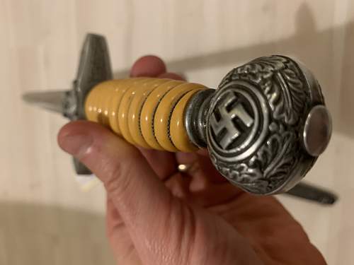 Acquired Luftwaffe Dagger-Real or Fake