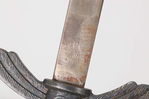 Children's luftwaffe officer's sword - smf