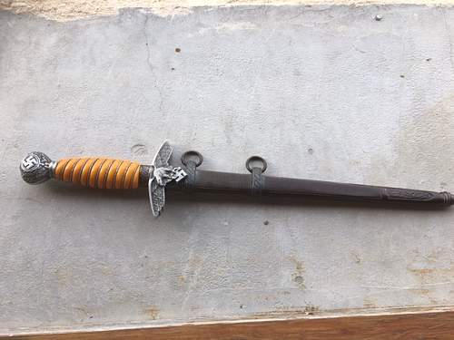 Your opinion on this Eickhorn Luftwaffe Dagger, please.