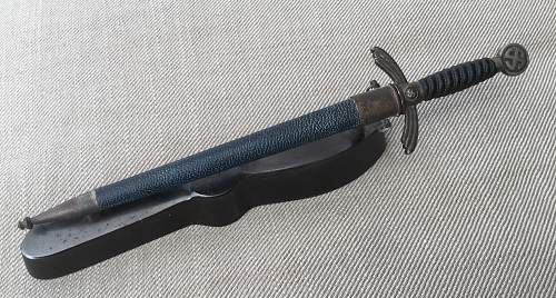 Luftwaffe mini sword letter opener